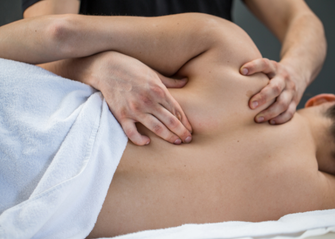 back pain deep tissue massage Leeds